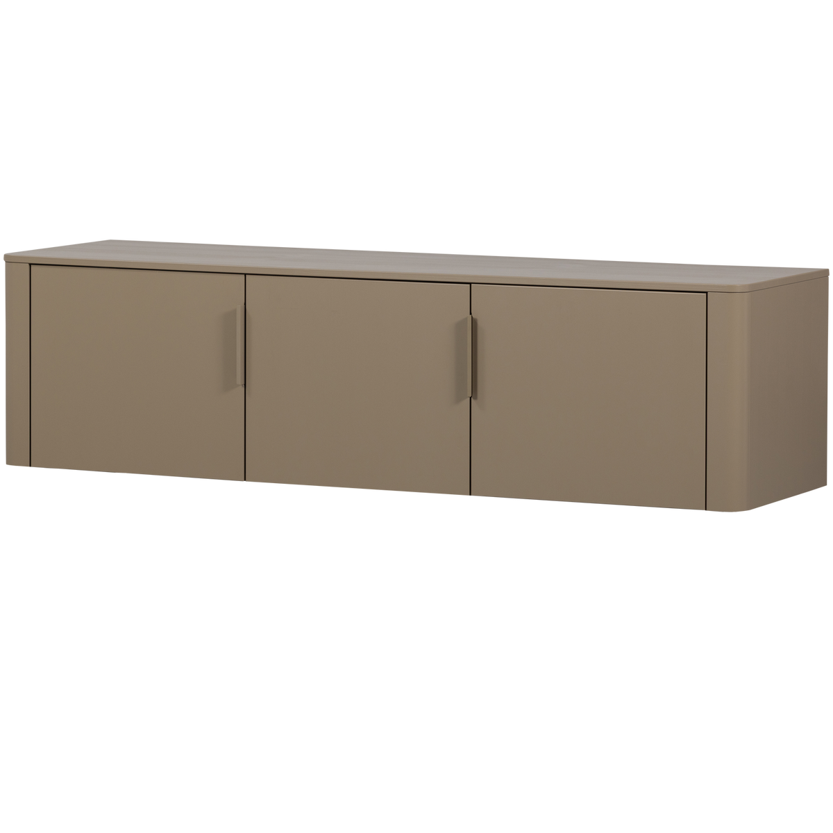 WOOOD tv meubel Gunnar - Grenenhout - Mud/Bruin - 56x154x44