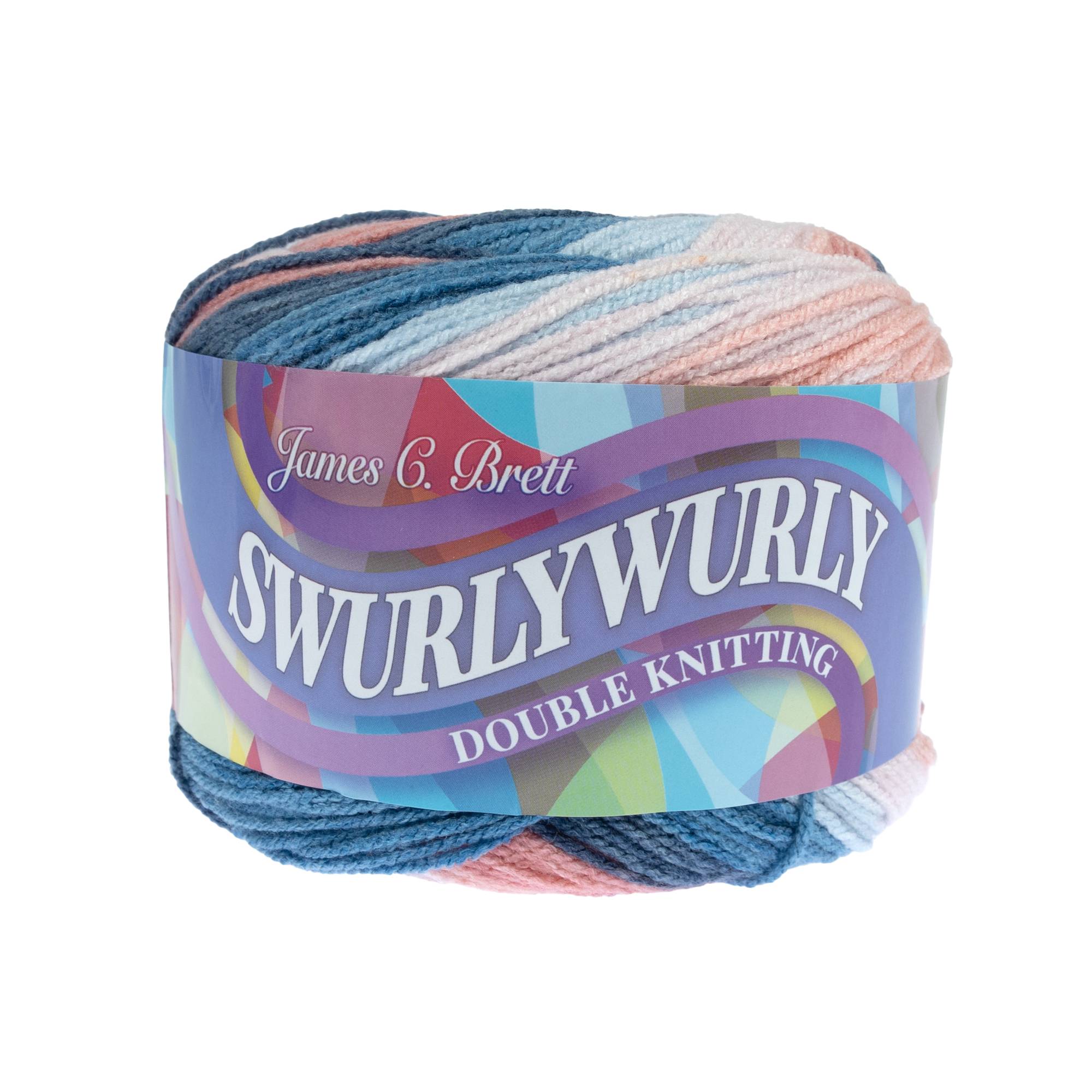 James C Brett Daybreak Swurlywurly DK Yarn 200g