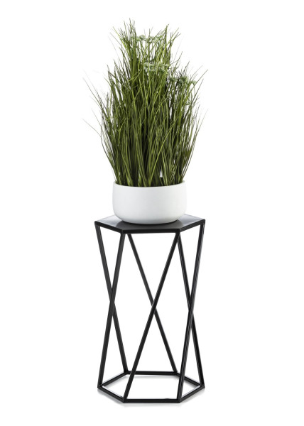 Kwietnik stojak na rośliny czarny 40 cm LOFT