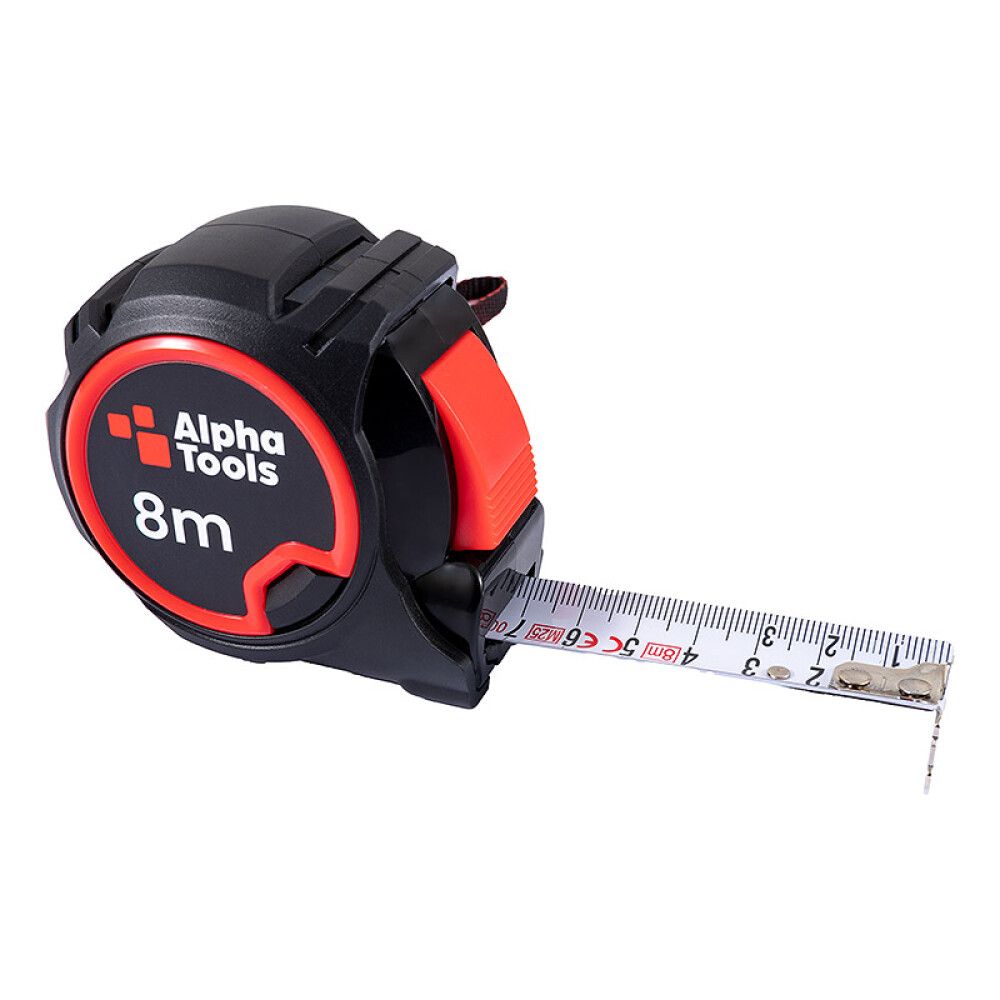 MÅLEBÅND ALPHA TOOLS 8M