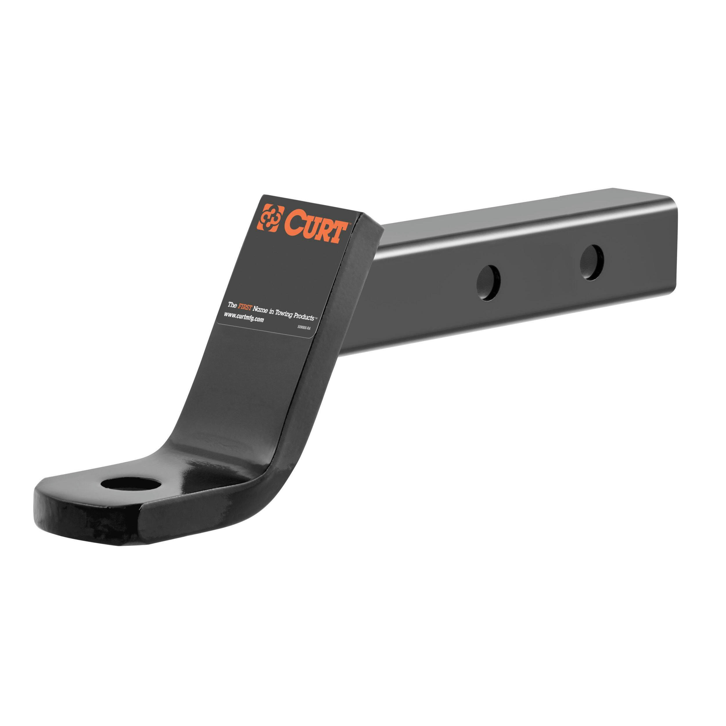 CURT Dual-Length Ball Mount 7500-lb, 4-in Drop, 8-1/8-in or 11-1/8-in Long