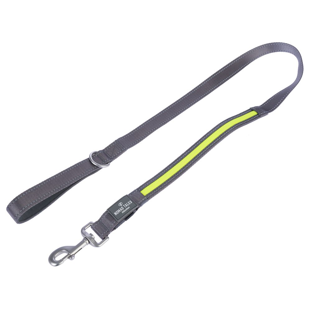 Nomad Tales Spirit USB LED Lead - Neon Yellow & Grey