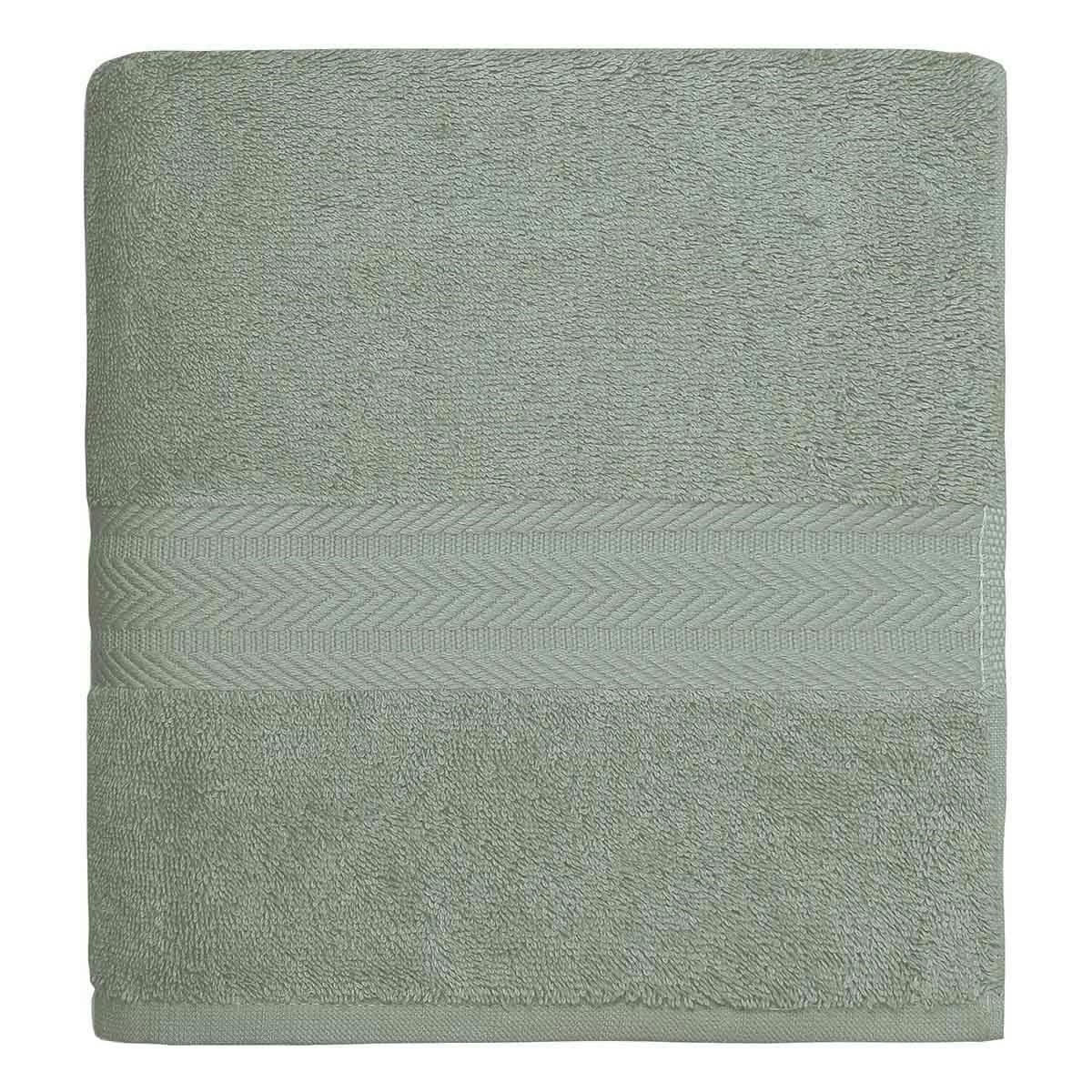 LUXURY - Drap de bain 550gr/m²  sauge 70x140 cm