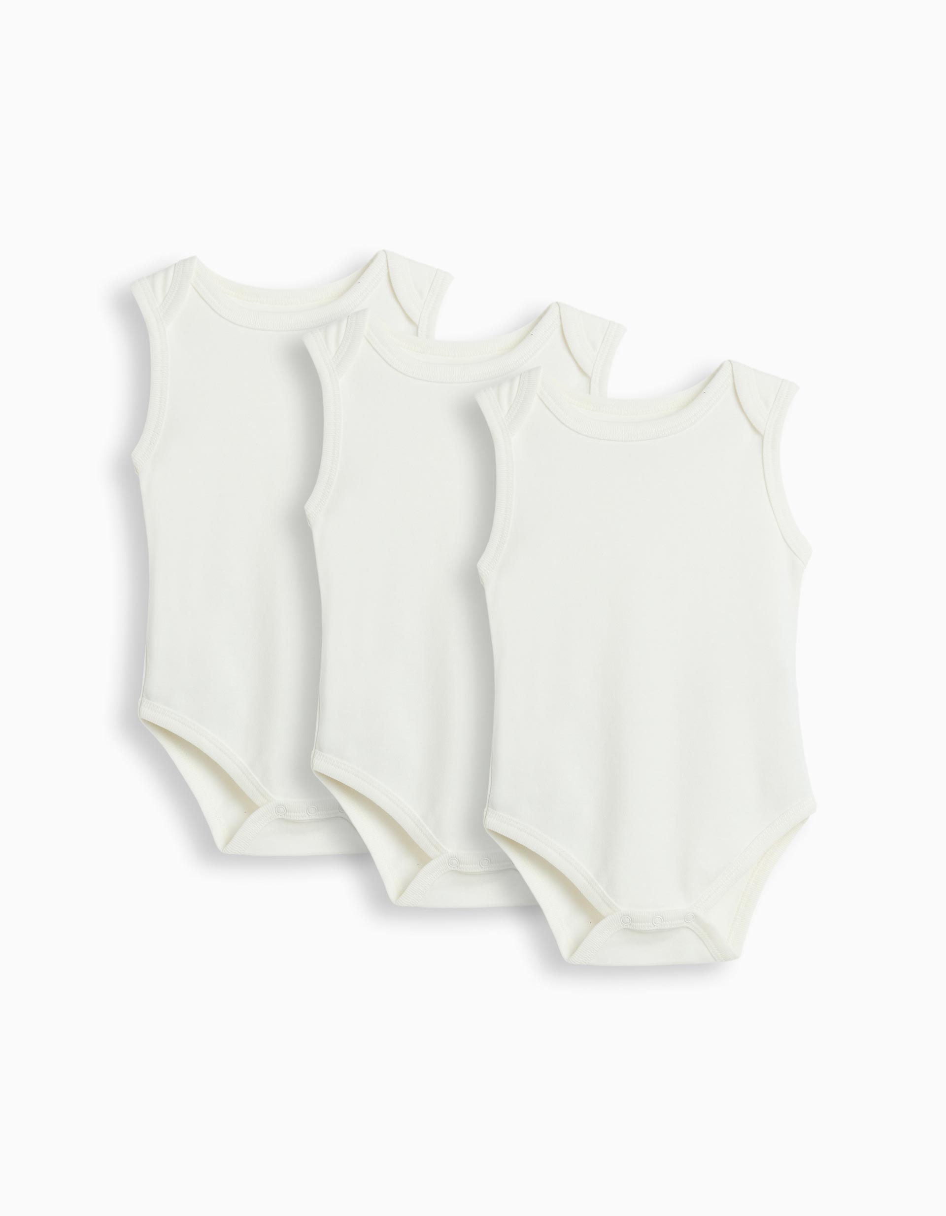 Pack 3 Bodies Sem Mangas, Menino, Multicor