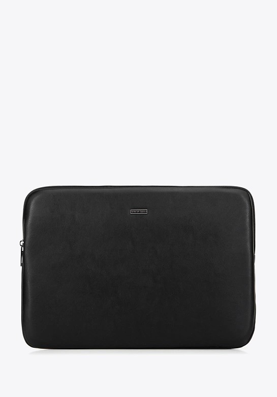 Etui na laptopa 15,6” z ekoskóry czarne