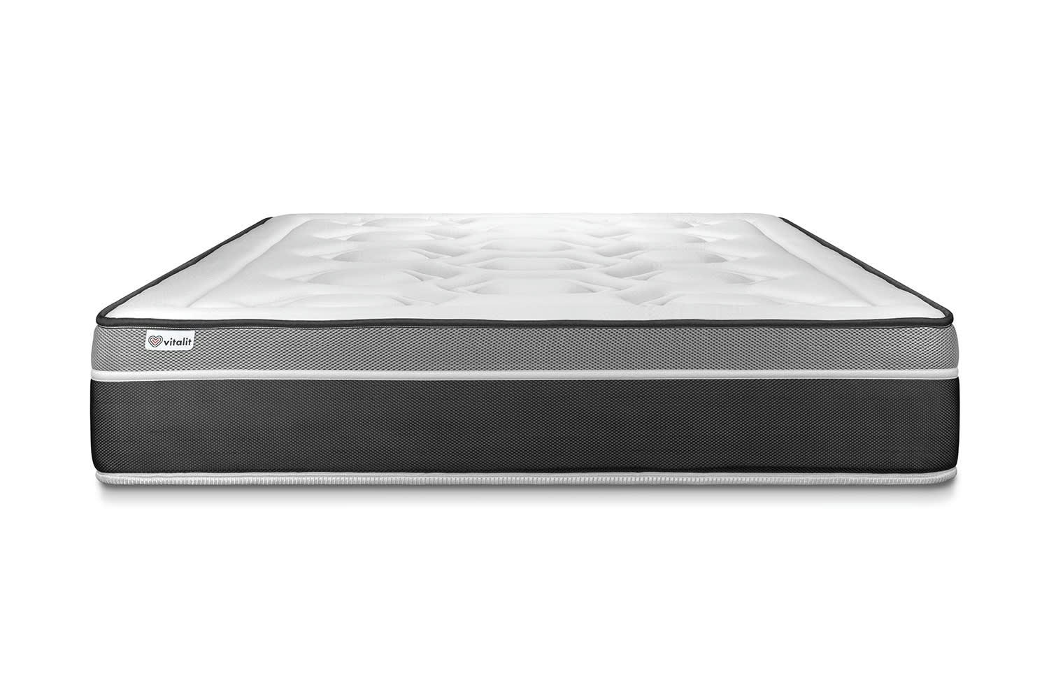 VITAL CARE - Matelas Ressorts ensachés et Mémoire de forme 140x190