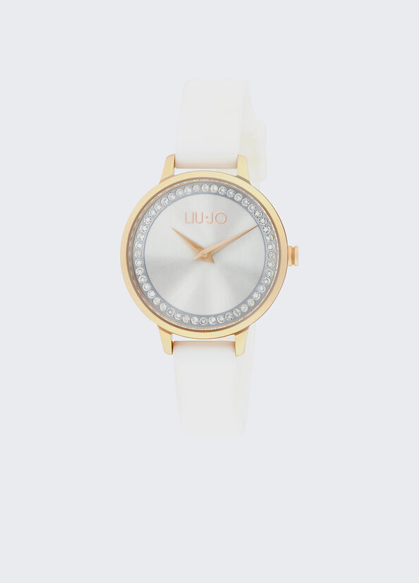 Orologio in silicone con brill