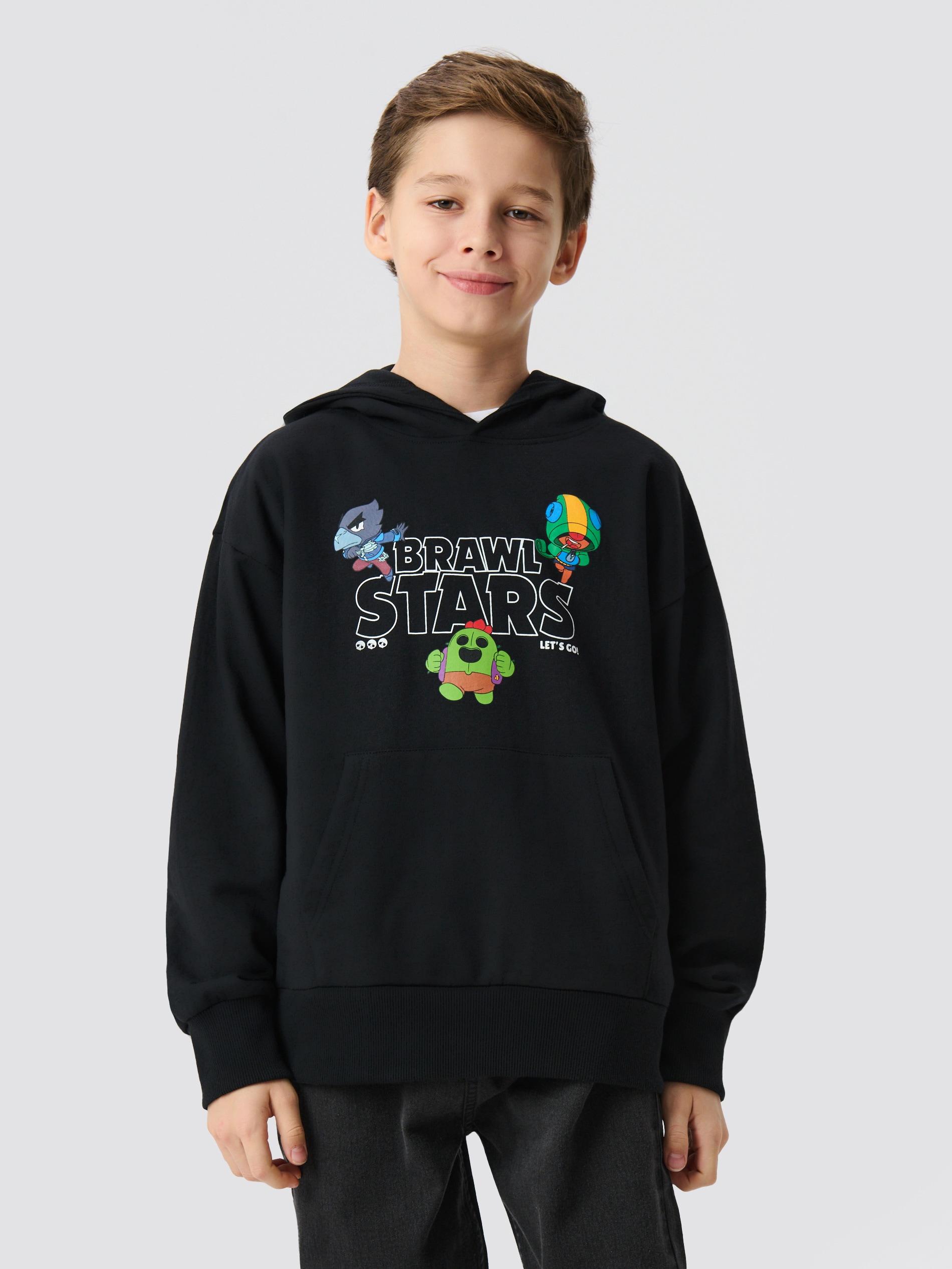 Bluza hoodie z nadrukiem Brawl Stars