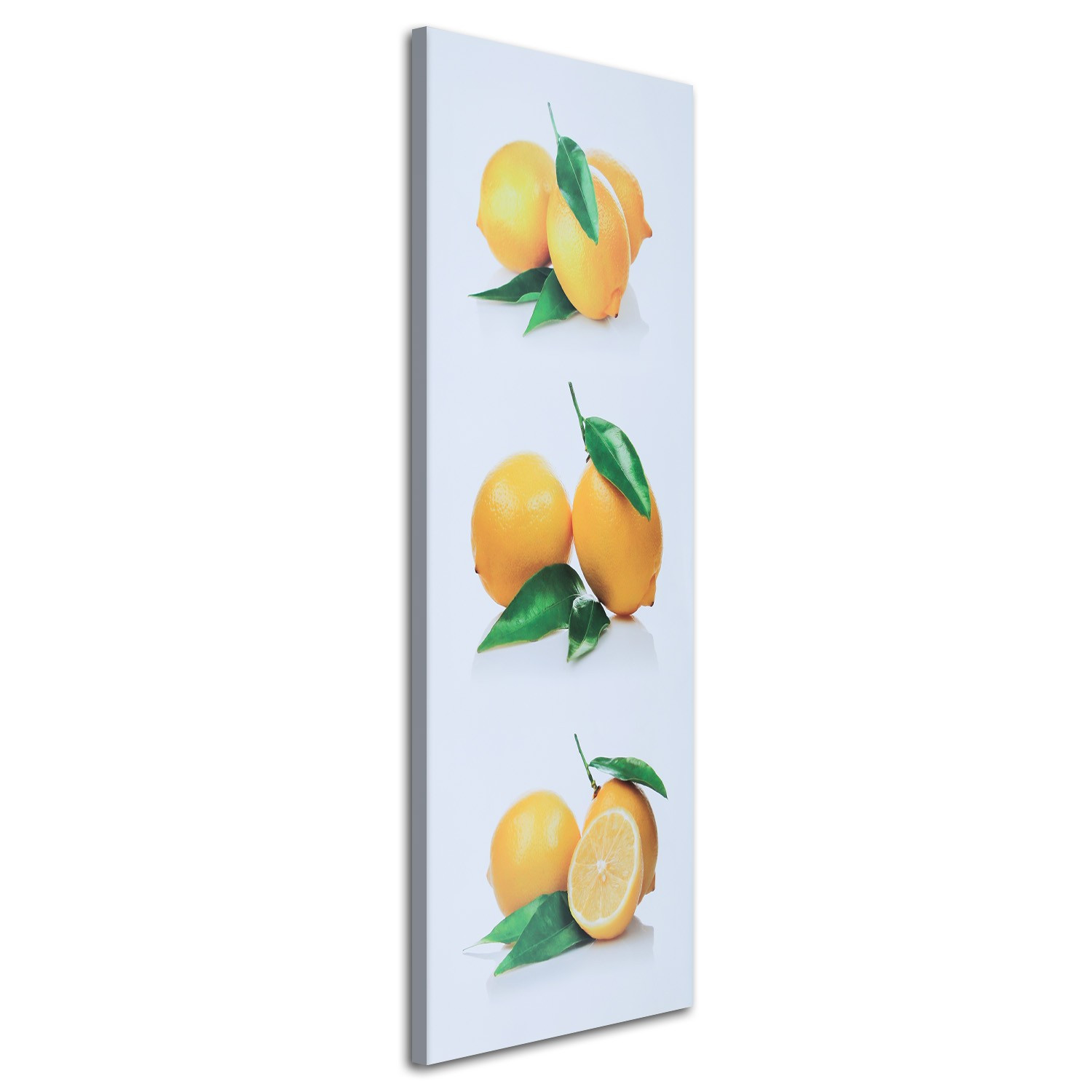 Feeby Obraz na płótnie Żółte cytryny 30x90