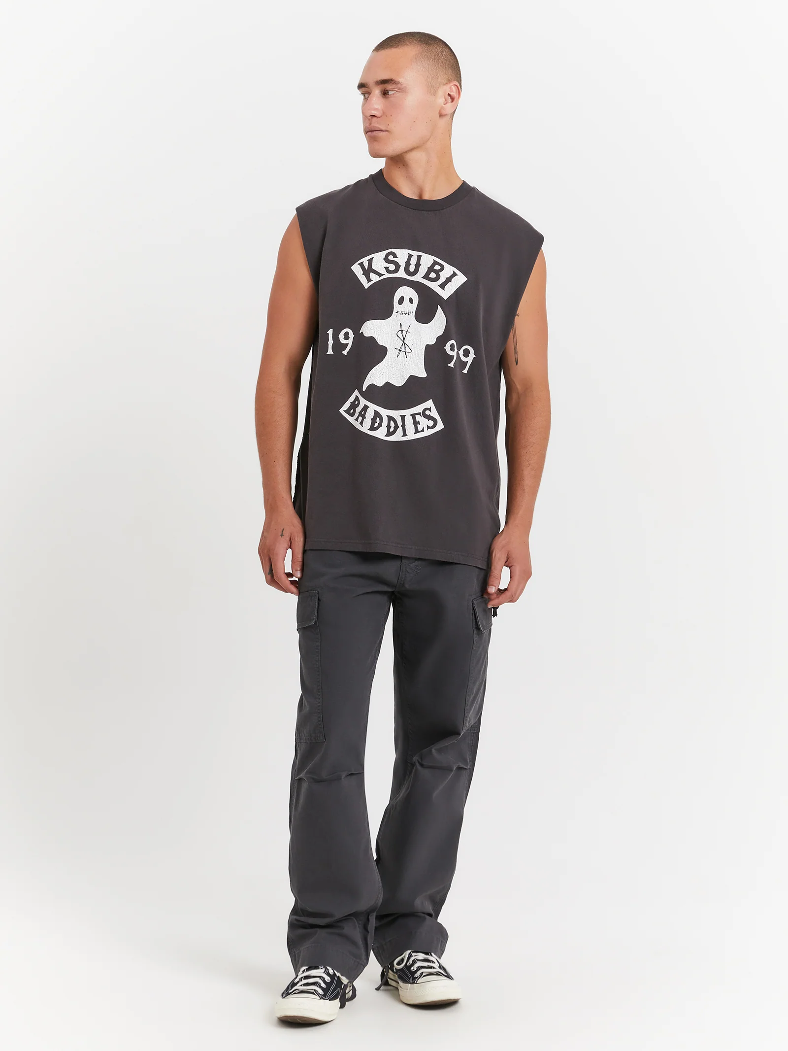 Baddies Bigg Cut Off Tank