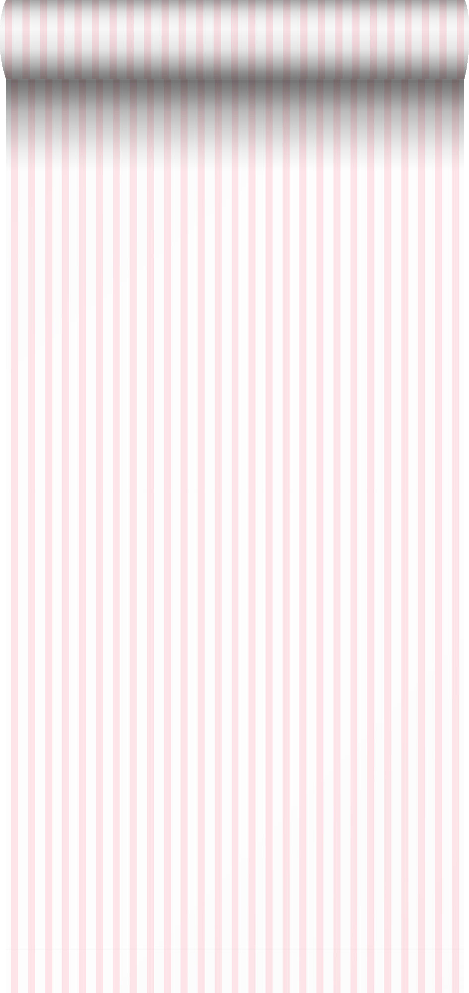 Sanders & Sanders behang strepen roze en wit - 53 cm x 10 m - 640591