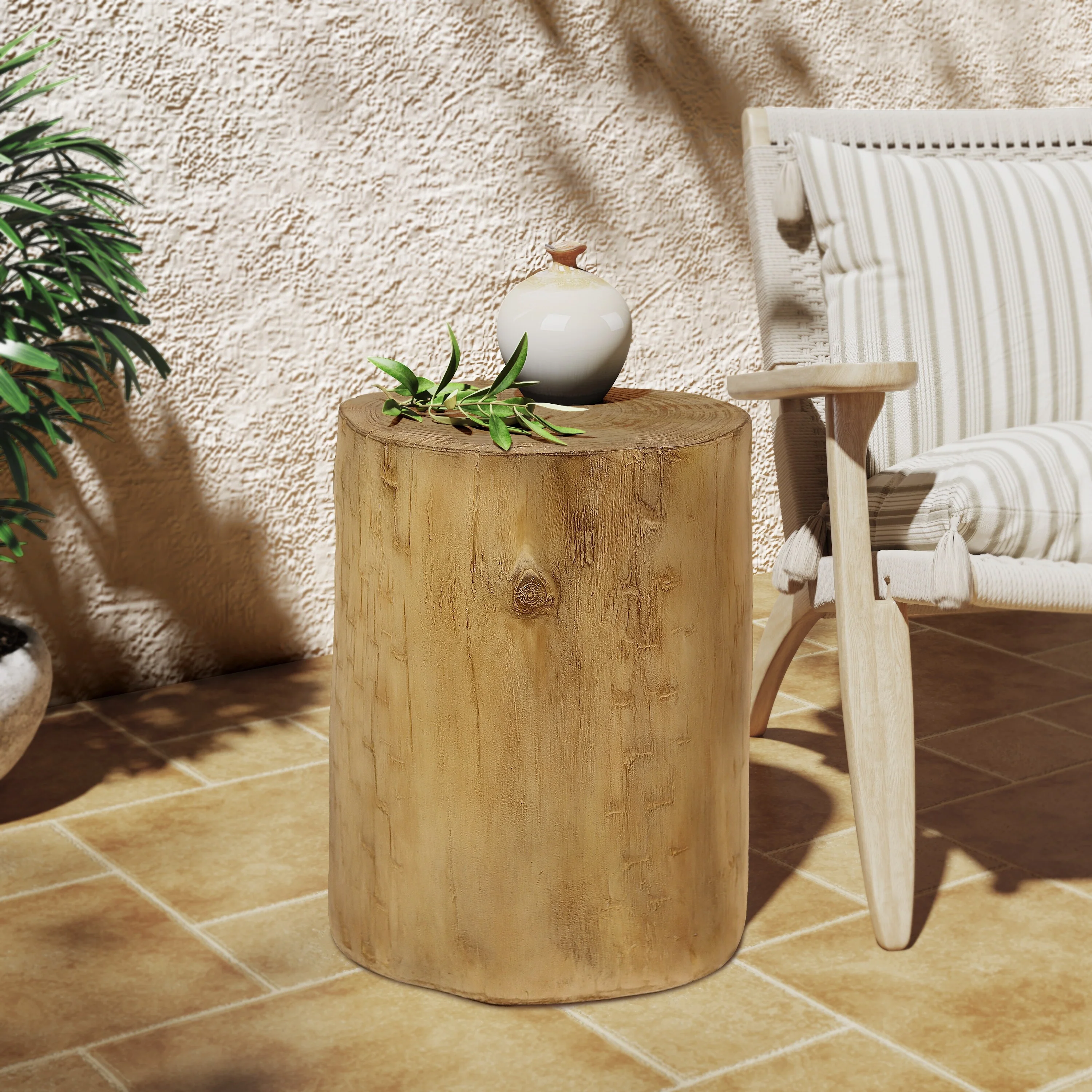 Versatile Indoor/Outdoor 15 SideTable by Christopher Knight Home - 15.00 W x 14.25 L x 18.50 H