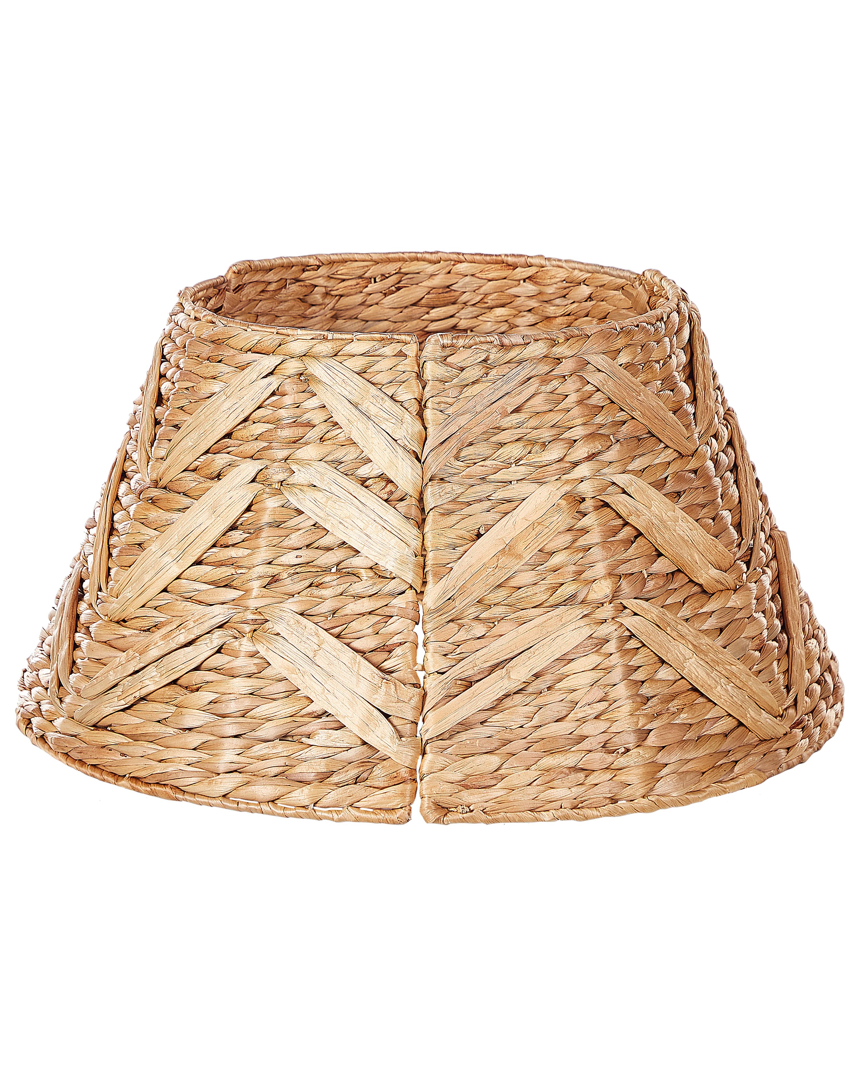 Christmas Tree Collar FLATEYRI Water Hyacinth Natural 45 cm