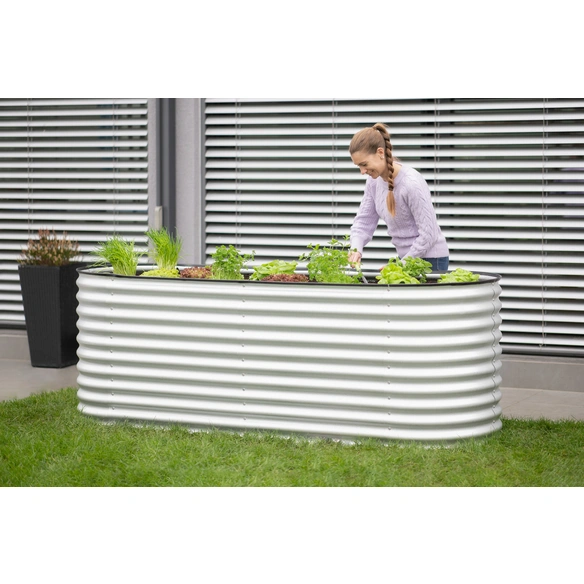 Hochbeet, BxHxL: 240 x 82 x 80 cm, Stahl
