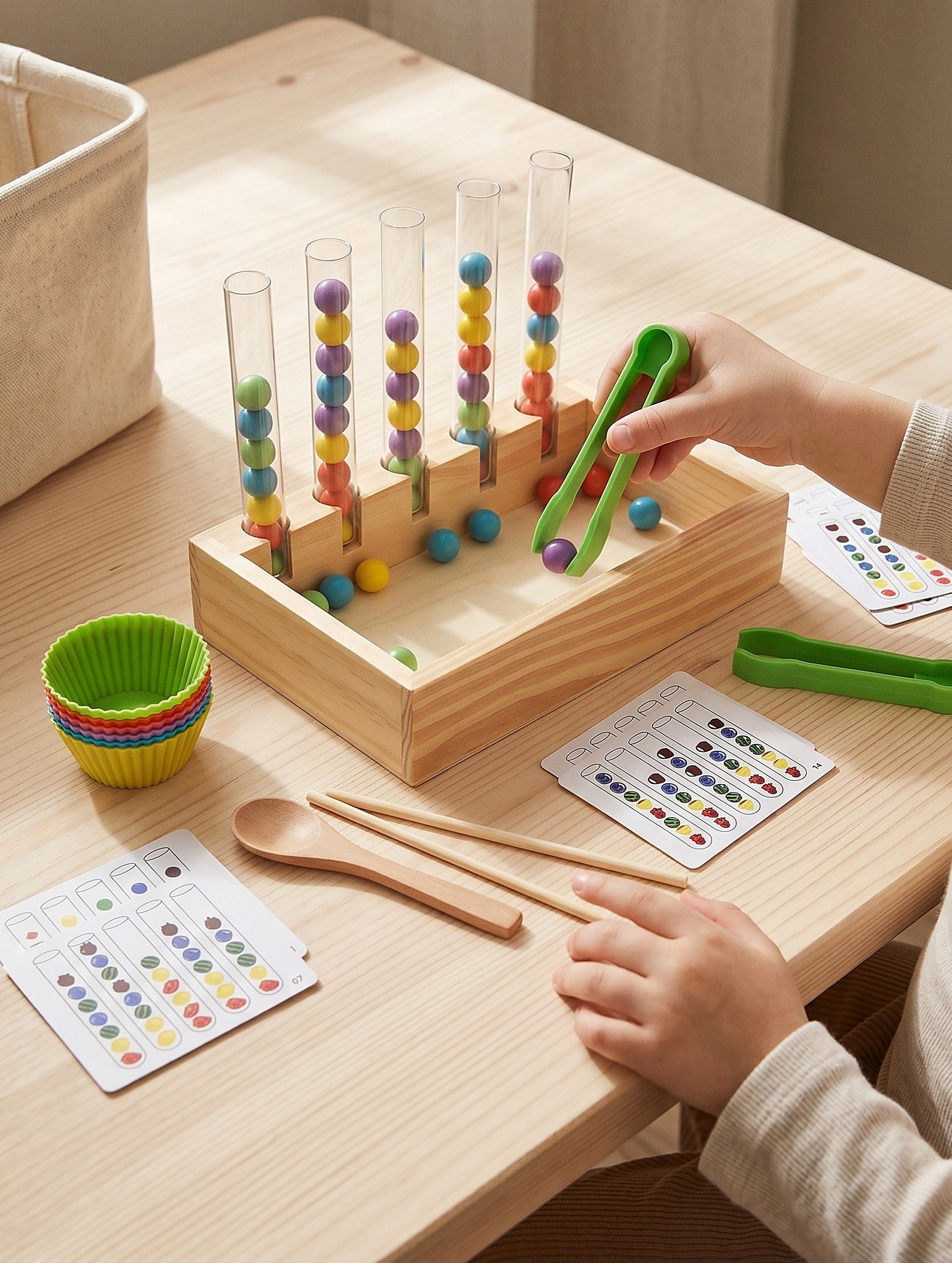 Zestaw edukacyjny - sorter i nauka liczenia