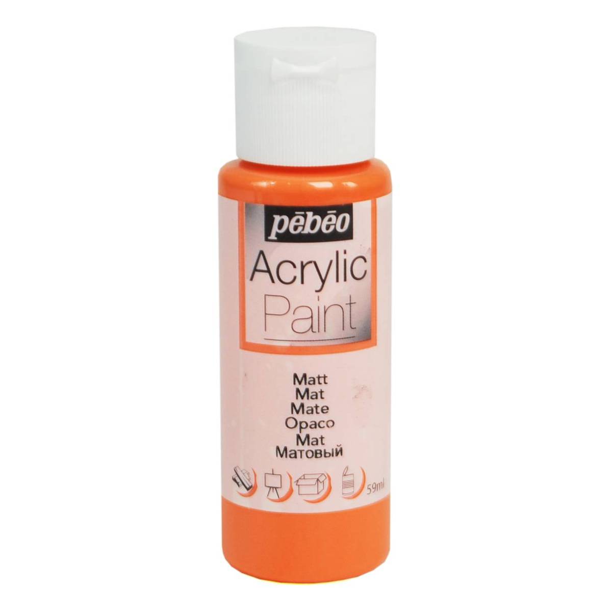 Pebeo Clementine Matt Acrylic Craft Paint 59ml