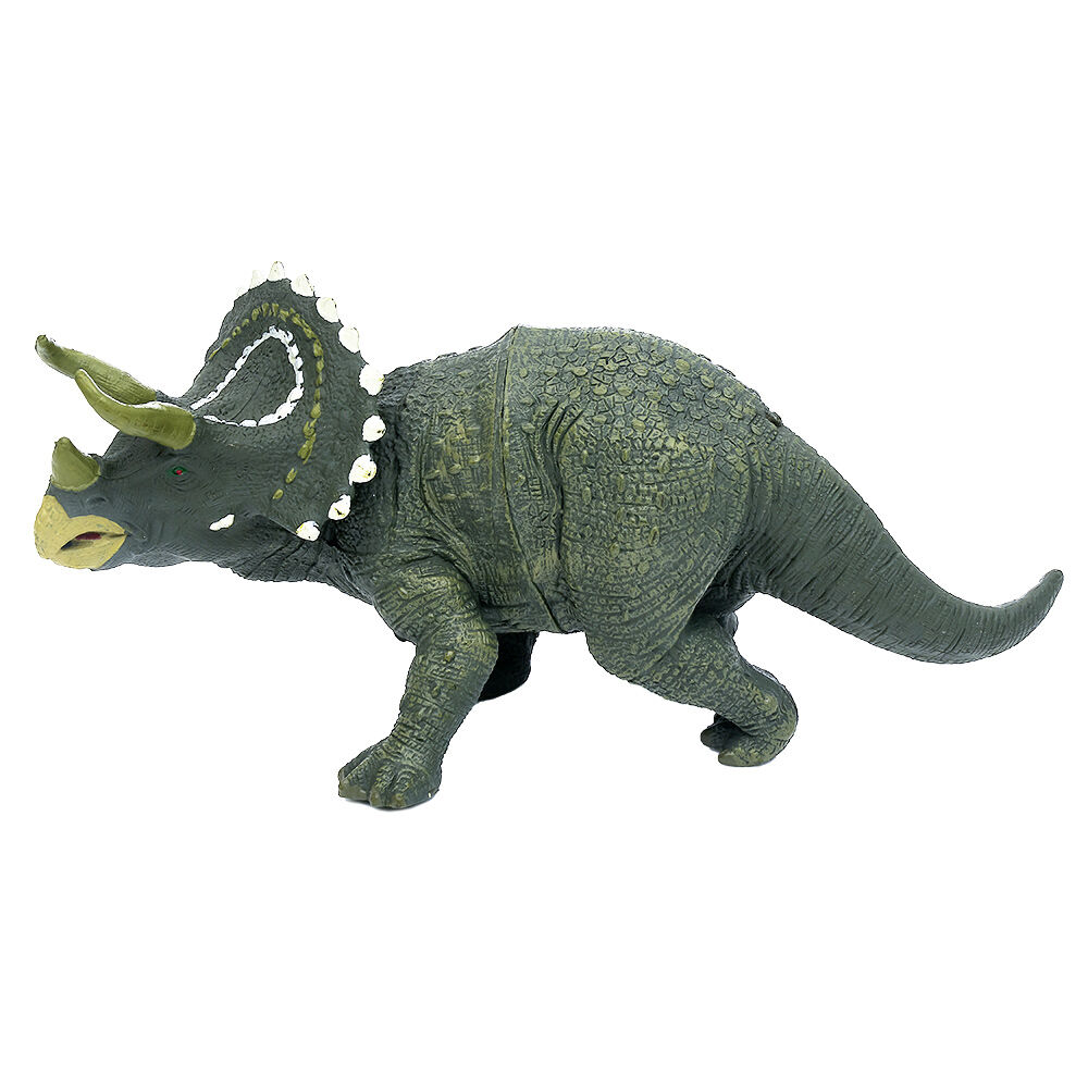 Figurine dinosaure plastique souple L.23 cm