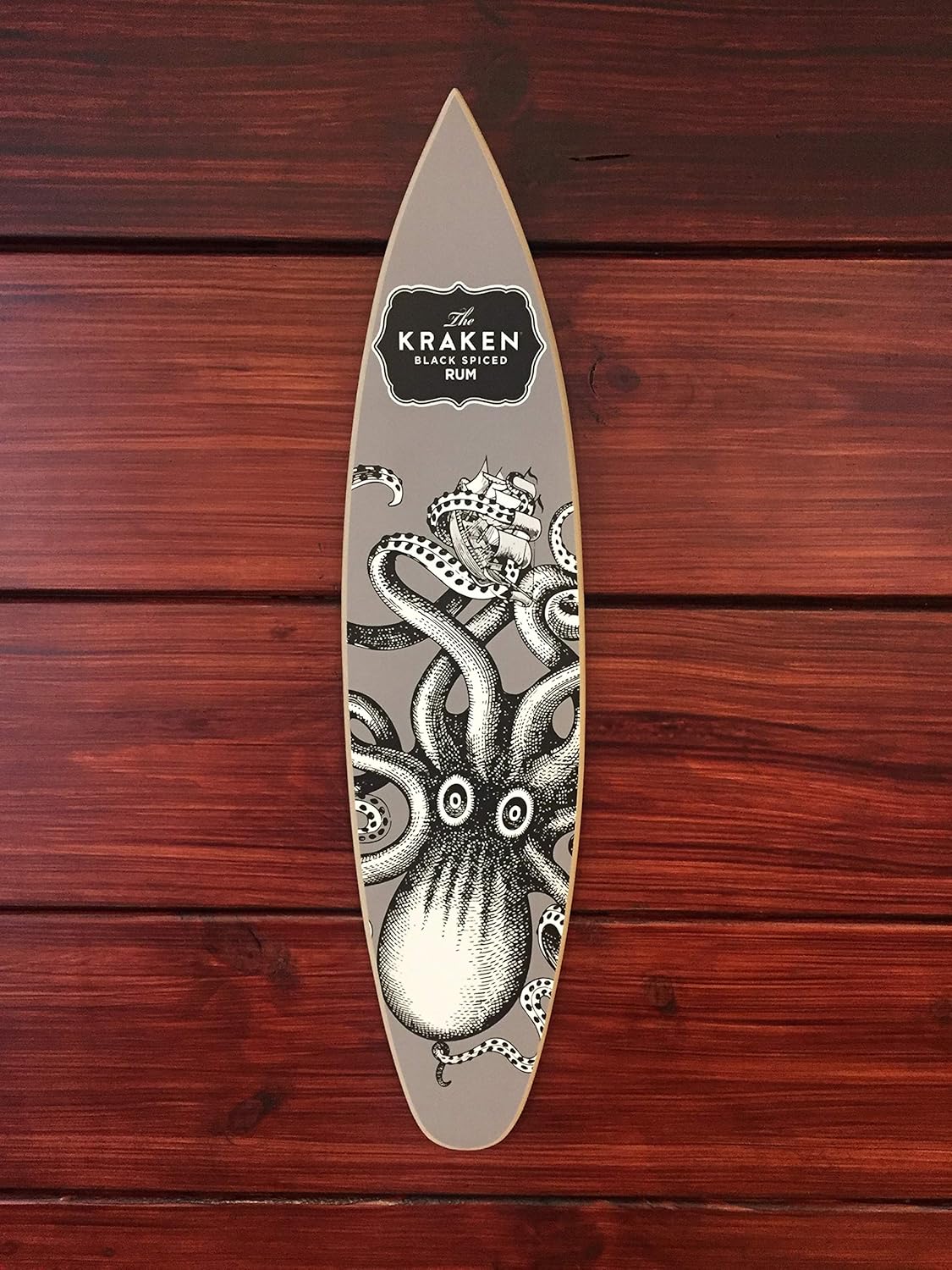 Kraken Black Spice Rum 4' (Foot) Surfboard -Indoor Use Only