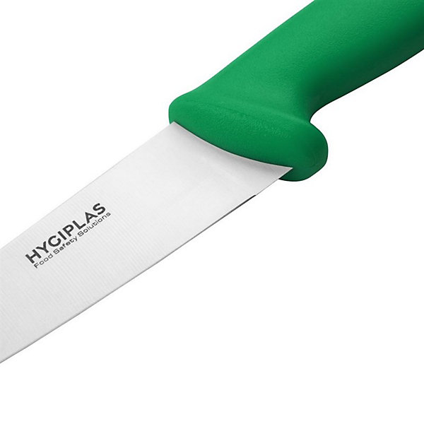 Couteau de Cuisinier Professionnel Vert 160 mm - Hygiplas