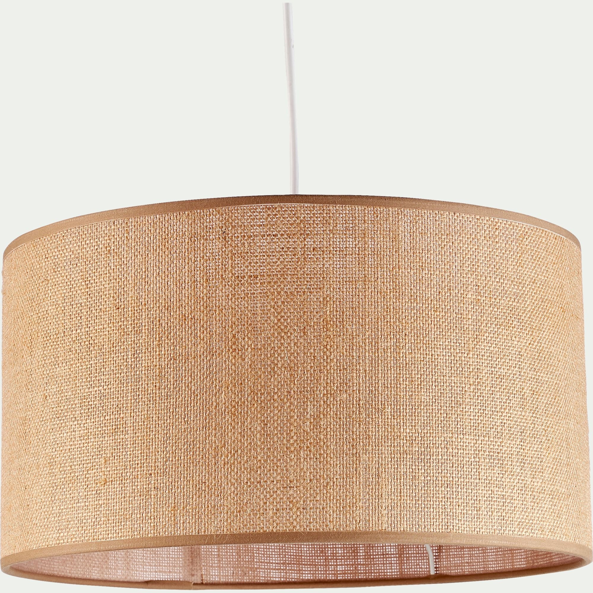ANDEL - Abat-jour cylindrique en jute D35cm - naturel