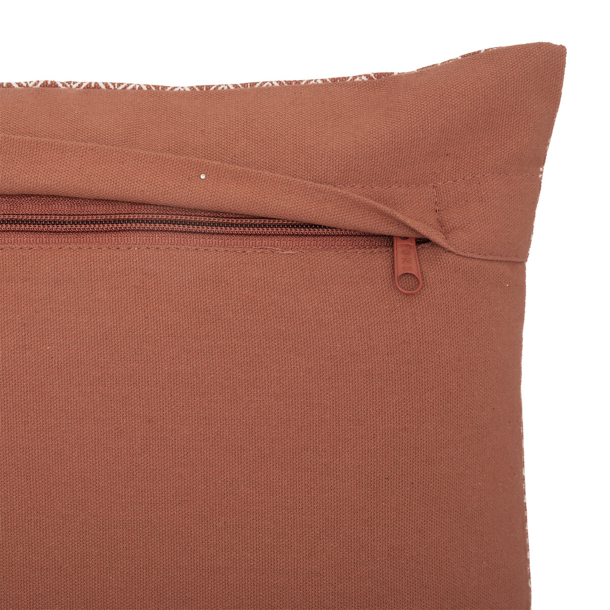 Printed cushion "Otto" Terracotta Rose, 30x50 cm
