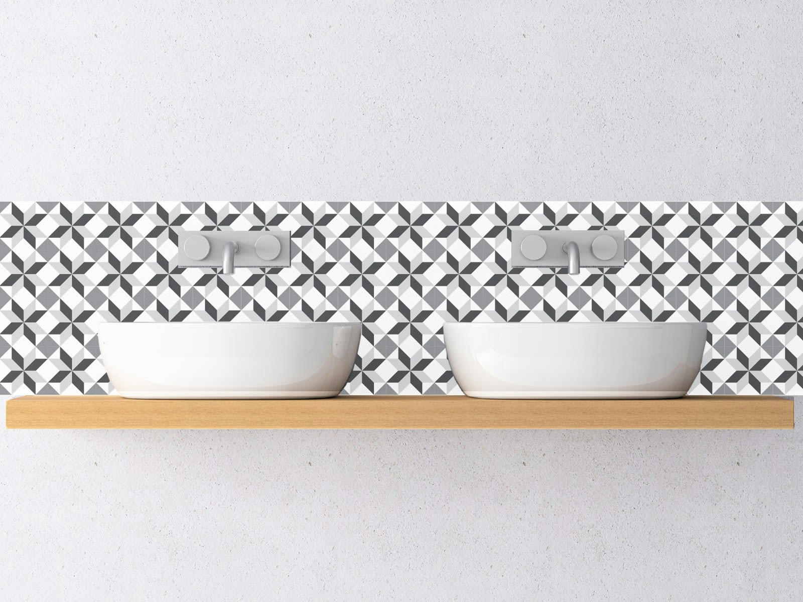 - Crédence adhésive Valmy gris 40cmx2m