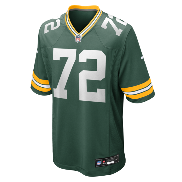 Brant Banks Green Bay Packers Nike Team Game Jersey -  Green