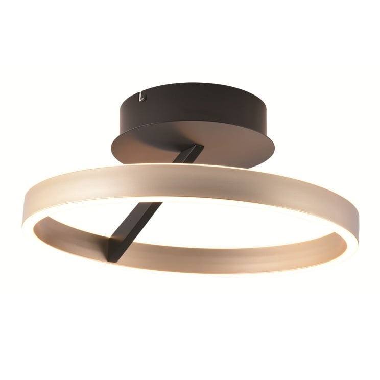 Freelight Freelight Plafondlamp Pilota Zwart & Goud 40W incl. 3 Step