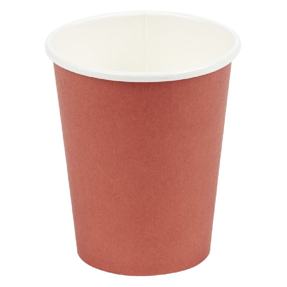 Gobelet en carton orange 25cl x12
