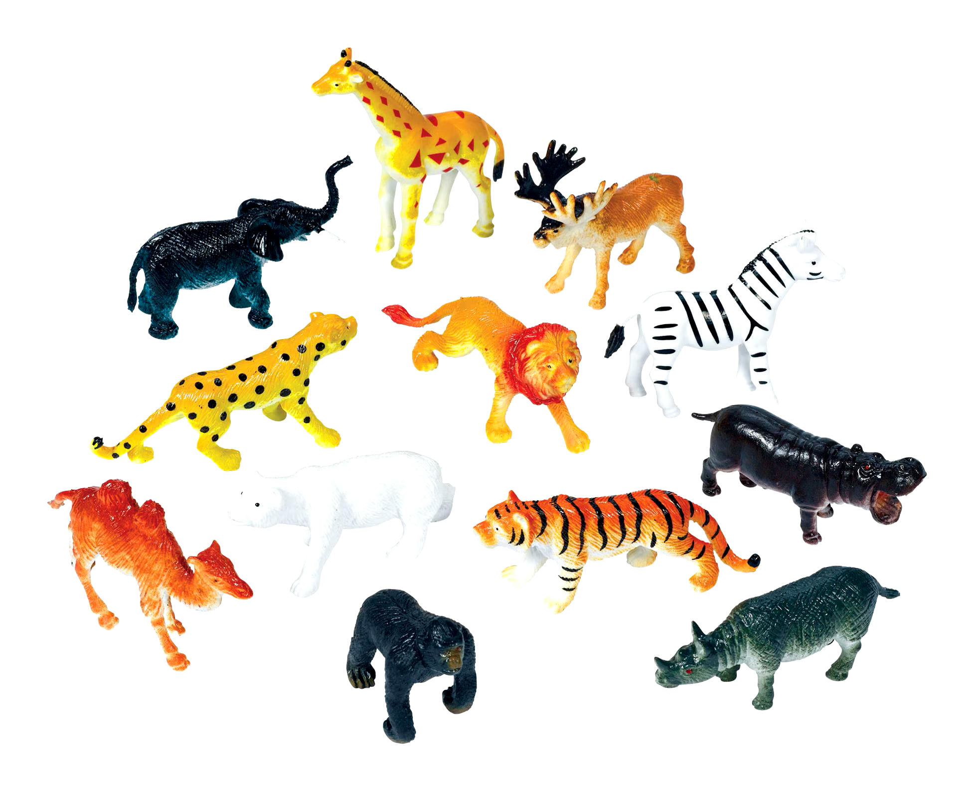 Zoo Animals, 36-pk