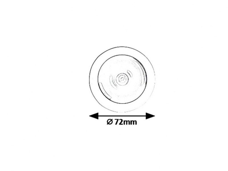 Oprawa meblowa LED 0,5W MILO 5730 Rabalux