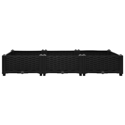 NNEVL Raised Bed 120x40x23 cm Polypropylene