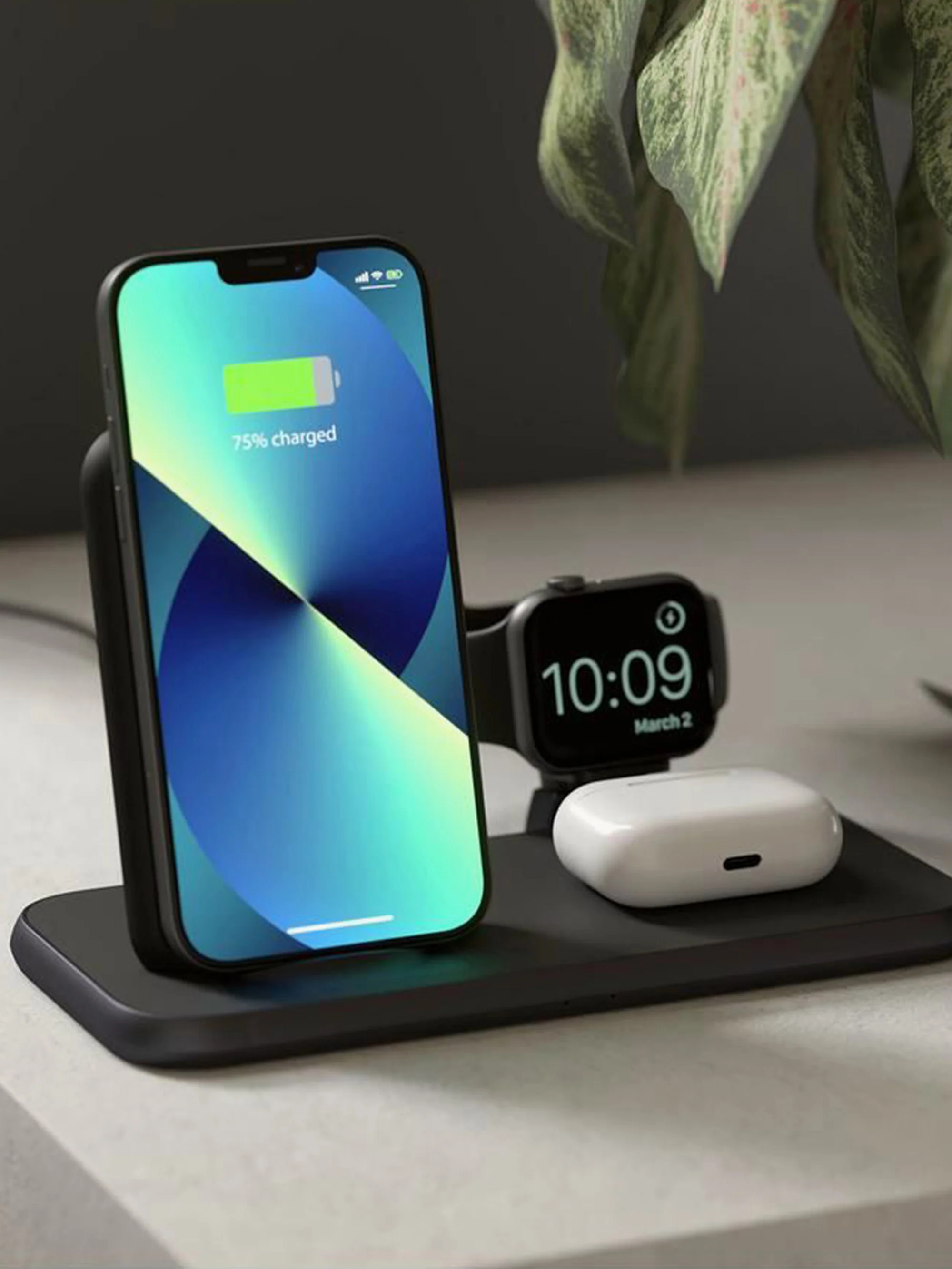4-in-1 Ladestation Stand watch