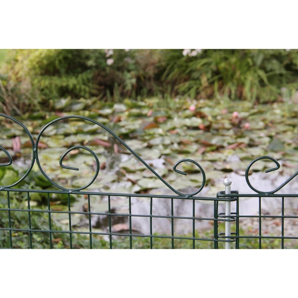 Teichschutzzaun »Ambiente«, HxL: 94 x 76 cm, Stahl, grün