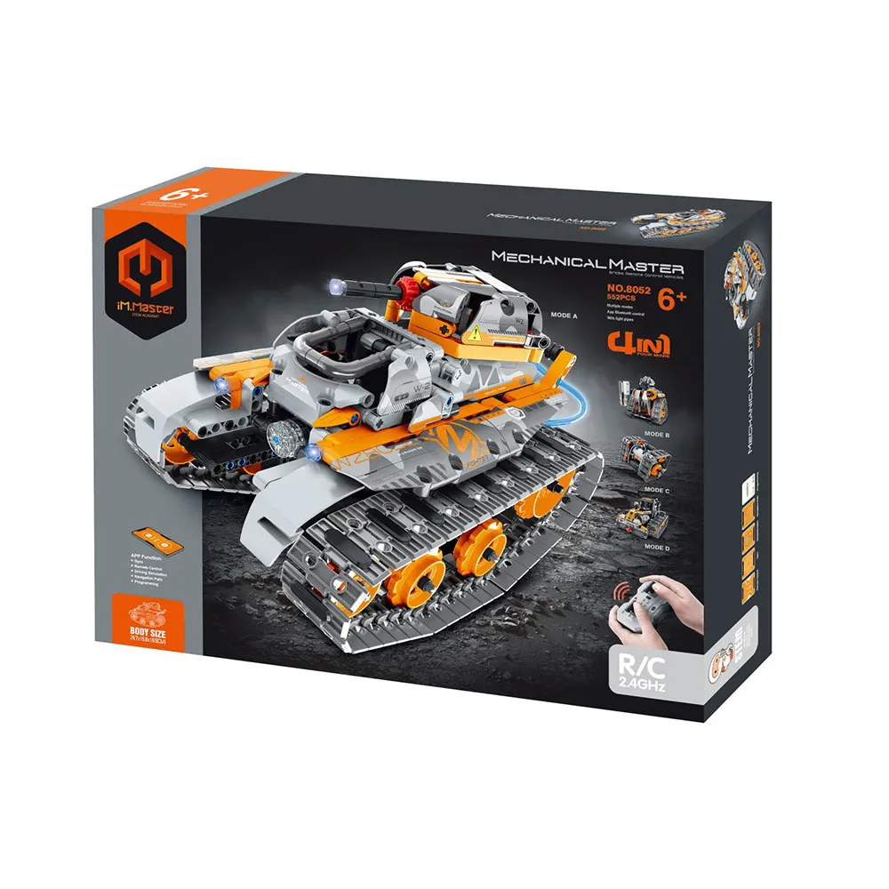Immaster 4 In 1 Radio Control construction game 552 pieces