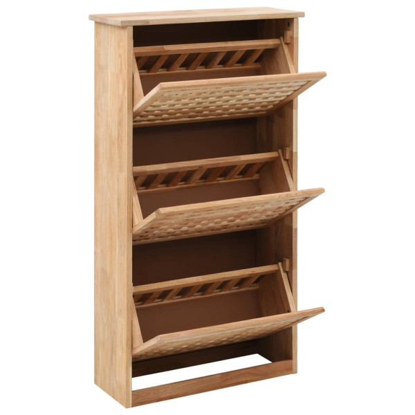 VidaXL Szafka na buty Brąz 55 x 20 x 104 cm Drewno