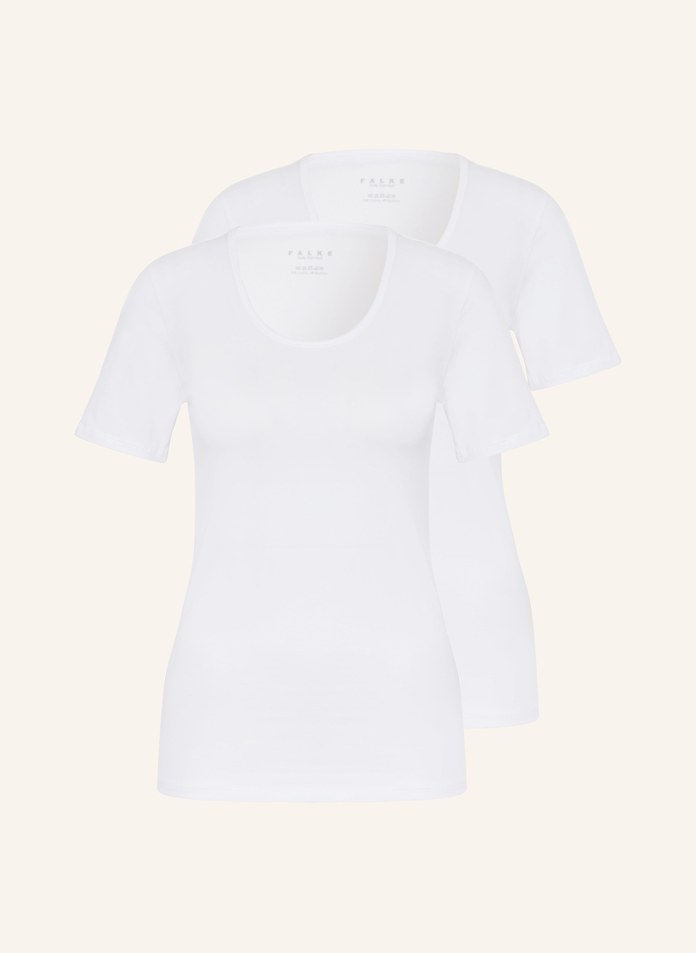 FALKE 2er-Pack T-Shirts DAILY COMFORT