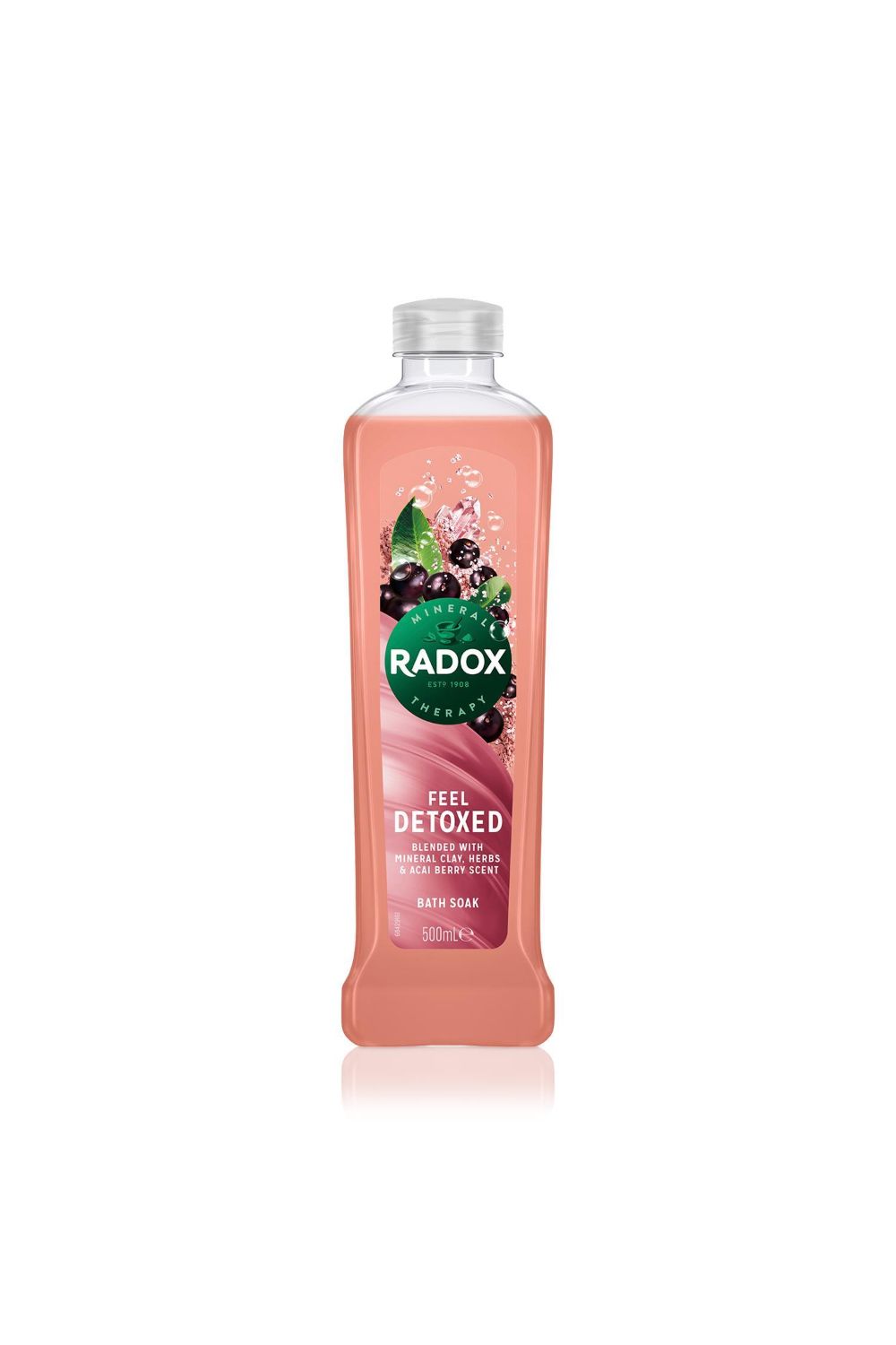 Radox Bath Soak' 100% Nature Inspired Fragrance, Feel Detoxed, 3 x 500ml
