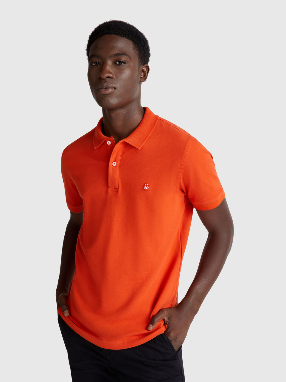 Slim fit polo