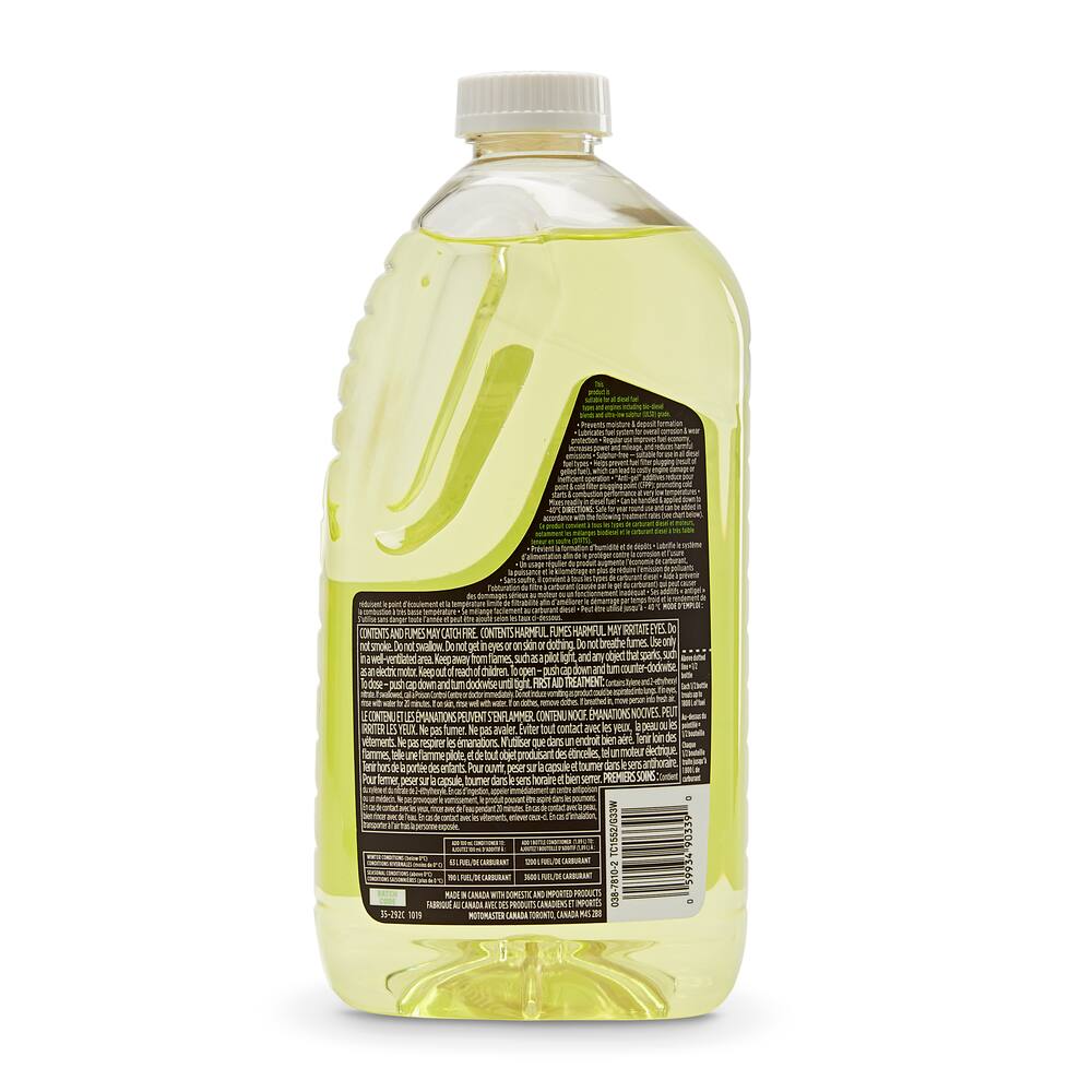 MotoMaster Heavy-Duty Winter Formula Fuel Conditioner with Anti-Gel, 1.89-L