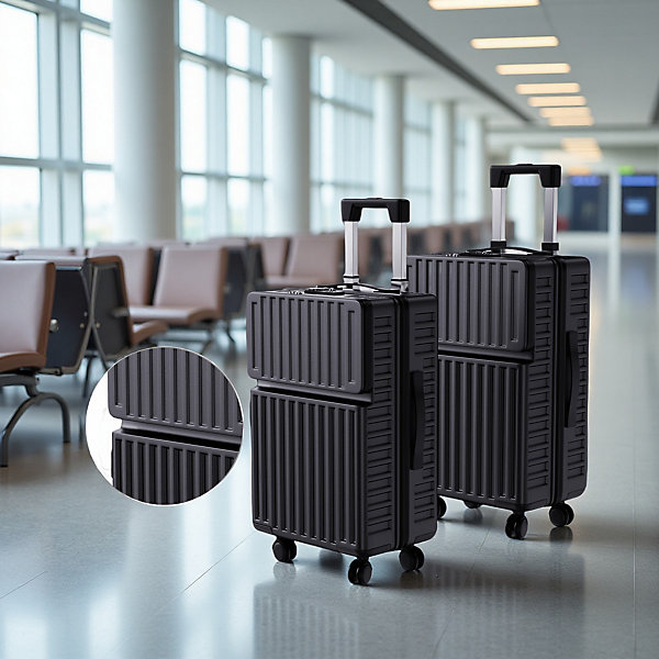 Ensemble de deux valises rigides en ABS - 20