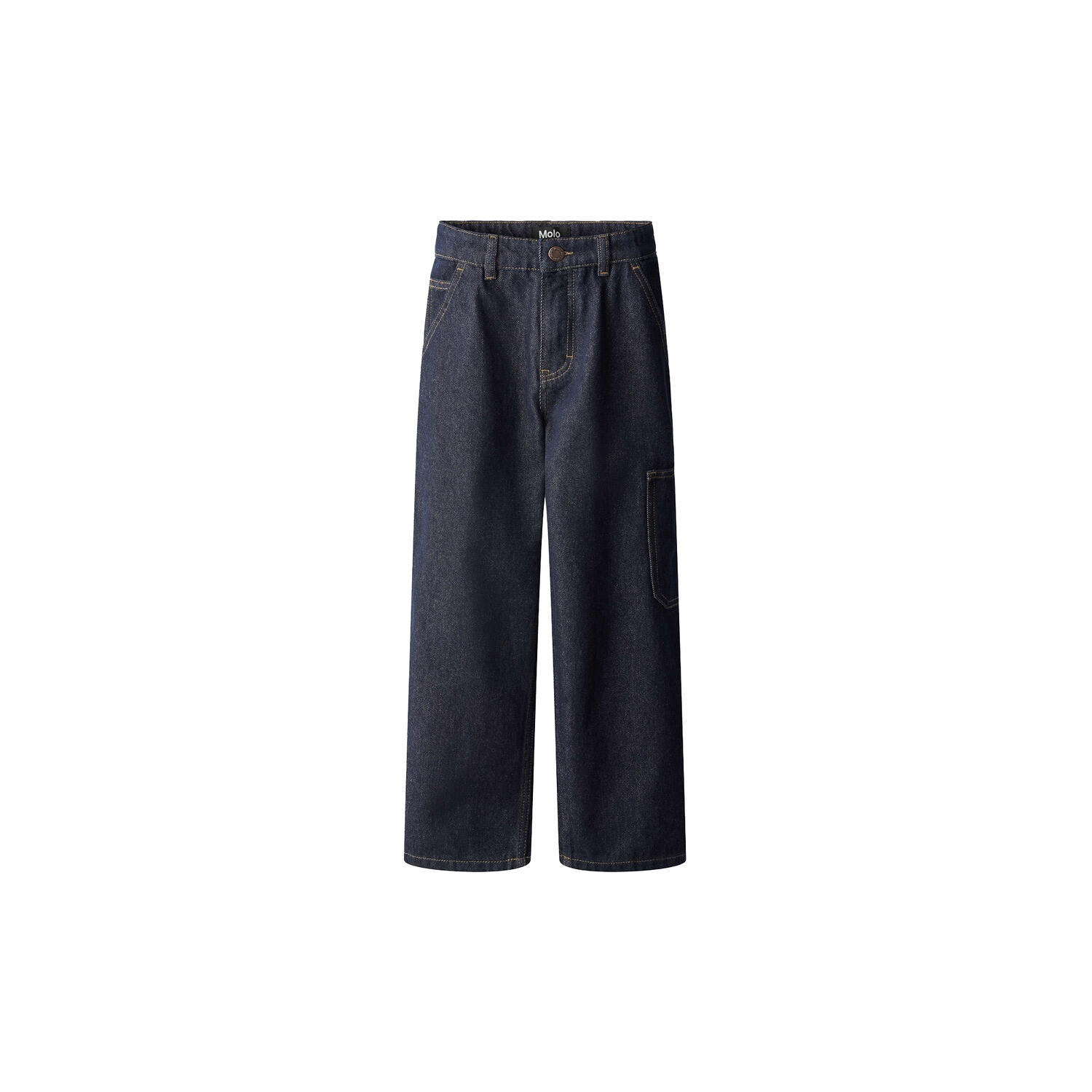 Archer Pants, raw denim blue