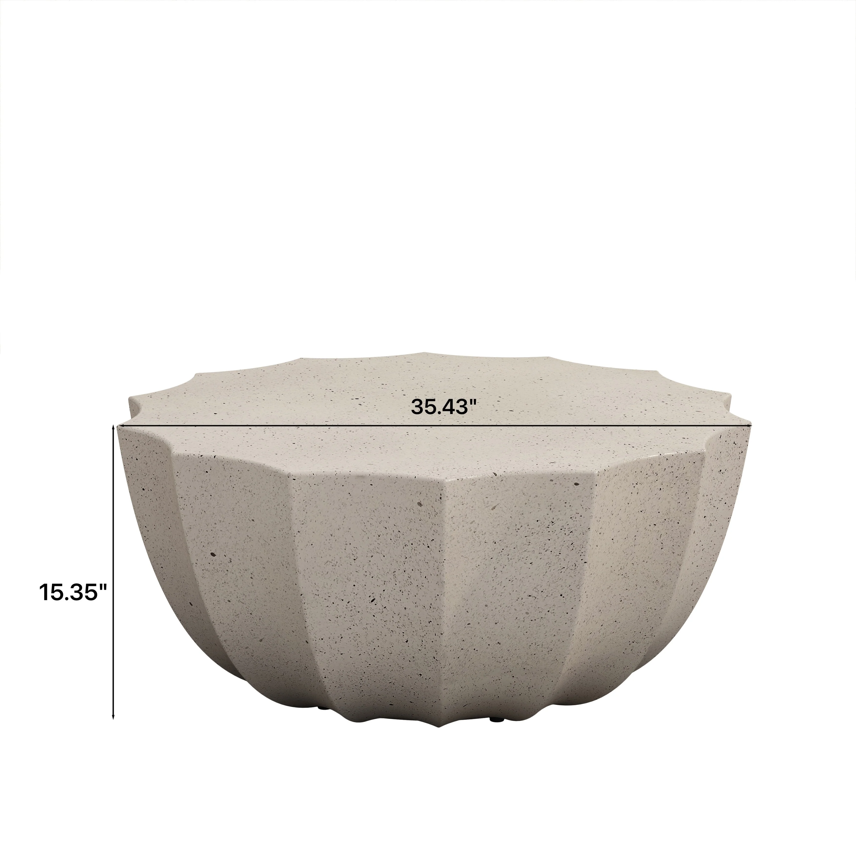 Coffee Table Indoor Outdoor Furniture Modern Stylish Design Perfect for Living Room Patio Garden Backyards Durable