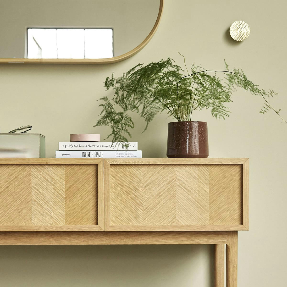 SORT - Panier en abaca beige (x3)