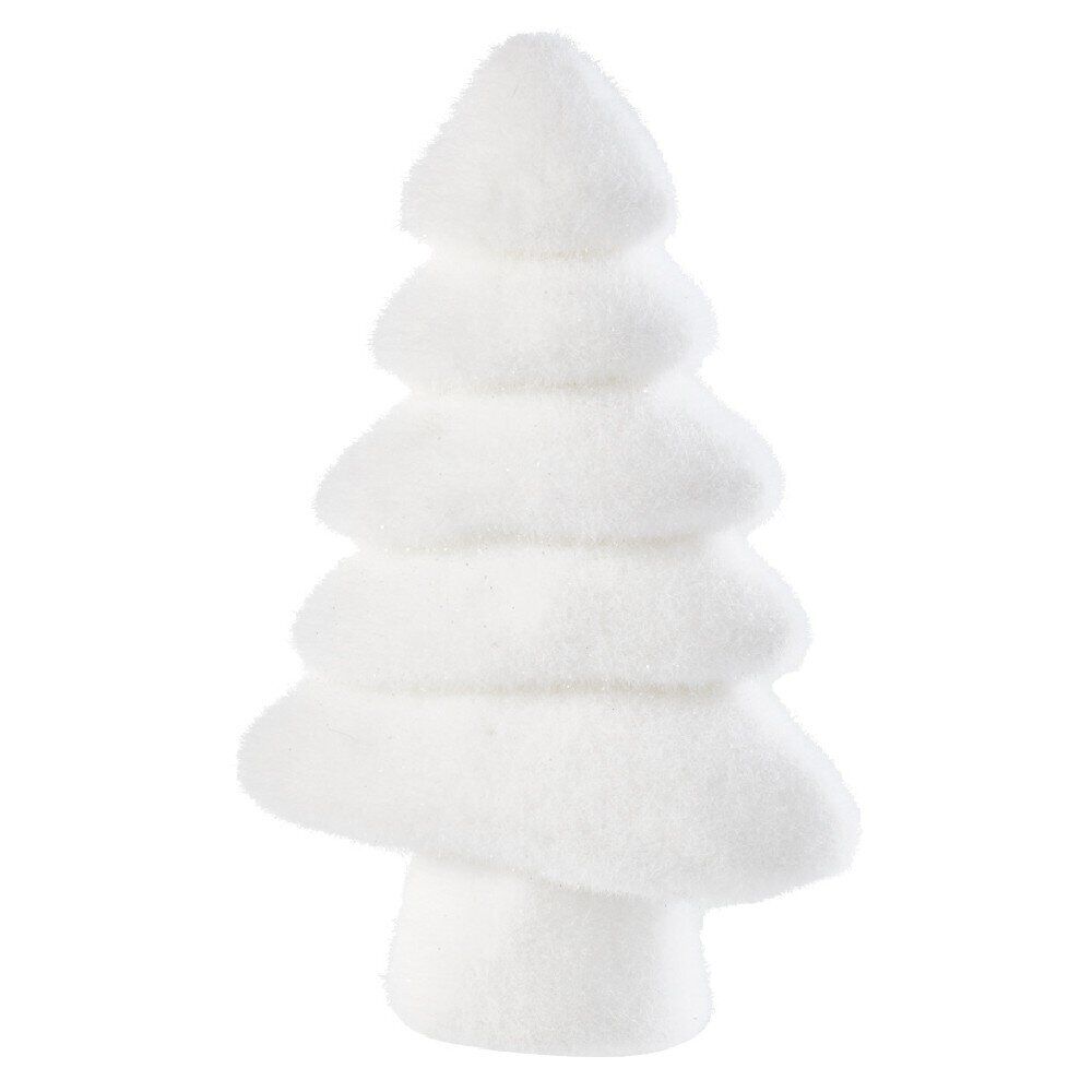 Décoration sapin de No&euml;l blanc