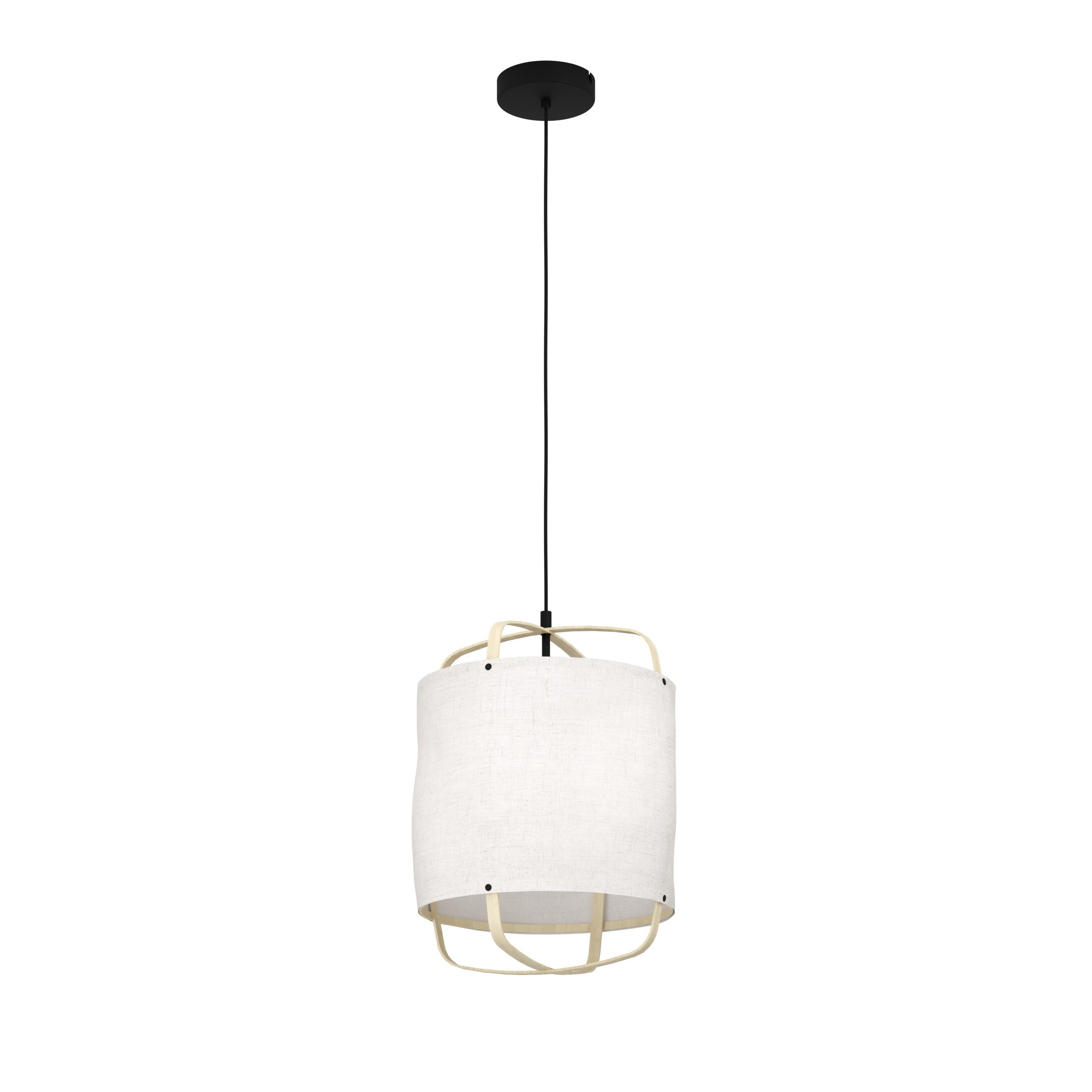EGLO hanglamp Surfleet - e27 - 33 cm - zwart