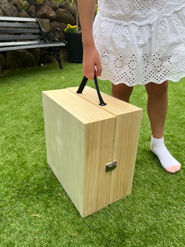 Washers Throwing Game With Metal Tokens