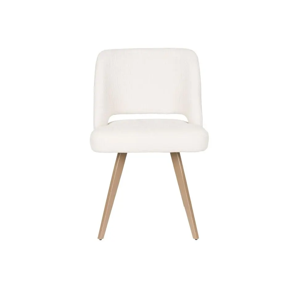 Housecraft Yves Eetkamerstoelen Wit - Set van 2