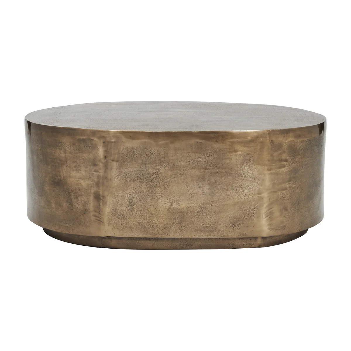 House Doctor - Rota Couchtisch, H 37 cm, antikes messing-finish