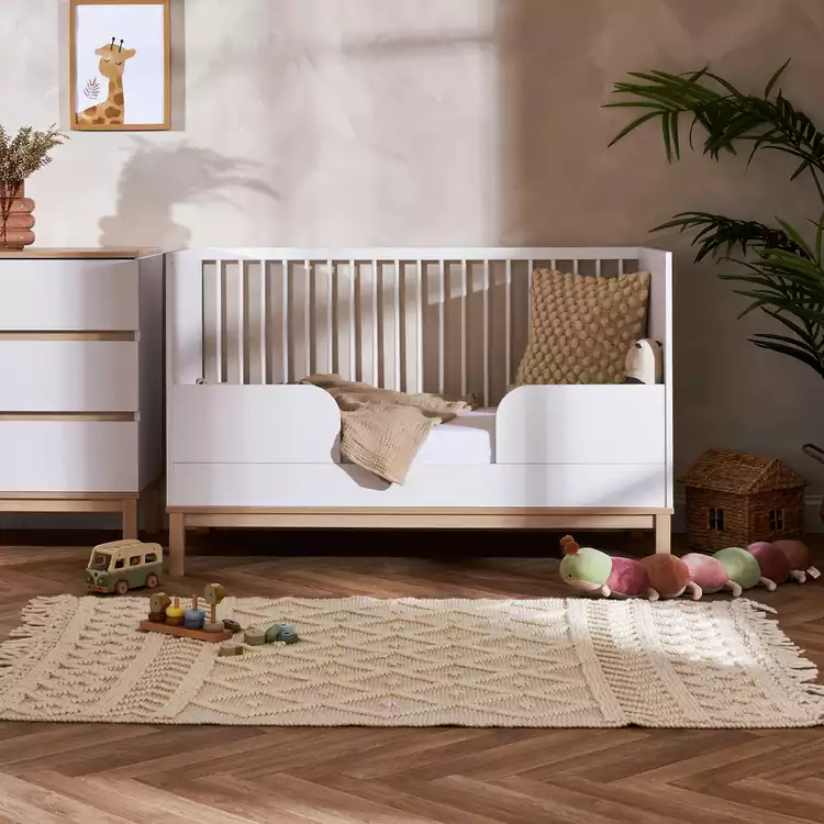 Obaby Astrid Cot Bed - White